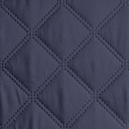 TAOCOCO Large Recliner Seat Cover, Light Gray, Non-Slip & Pet-Friendly — Dark Blue