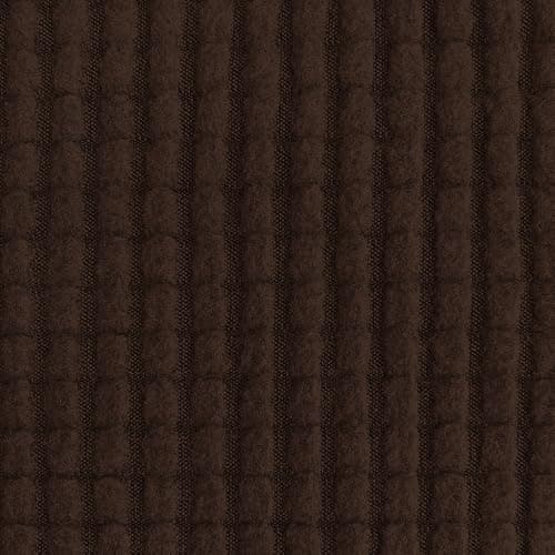 U-NICE HOME Stretch Couch Cover for 3 Cushion Sofa, Washable & Pet Friendly (Chocolate) — Chocolate