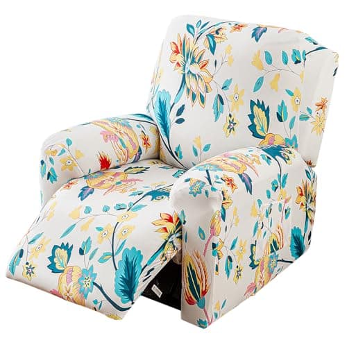 FUANGUI 4-Piece Lazyboy Recliner Cover with Storage Pockets — 29