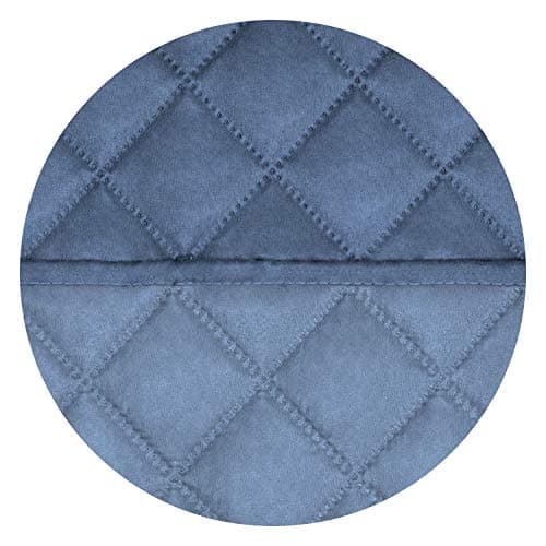 PureFit Reversible Water Resistant Couch Cover, Chocolate/Beige (3 Cushion) — Dark Blue/Light Blue