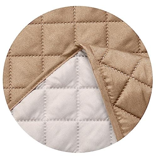 Water Resistant Dog Couch Cover 68" x 3 Cushions Gray/Light Gray — Light Camel/Beige