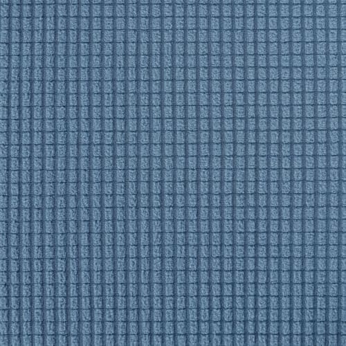 CHUN YI Stretch Sofa Cover, 3 Seat, Grey Checks Spandexсалон coverage — Denim Blue