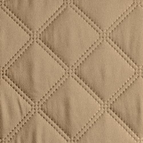 TAOCOCO Large Recliner Seat Cover, Light Gray, Non-Slip & Pet-Friendly — Camel
