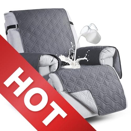 VANSOFY 100% Waterproof Pet Chair Cover, Dark Gray, 23.6" — Dark Gray