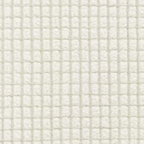 CHUN YI Stretch Sofa Cover, 3 Seat, Grey Checks Spandexсалон coverage — Ivory White