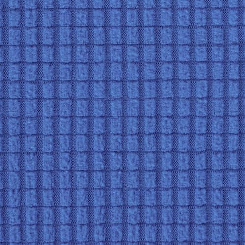 CHUN YI 7 Piece Stretch Couch Cover, 3 Seater with Elastic Backrests and Cushions(Large, Brick) — French Blue
