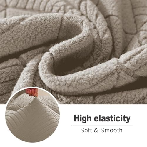Northern Brothers Stretch Recliner Covers for Lazy Boy Chairs - Washable & OEKO-TEX Khaki
| Northern Brothers Recliner Covers Stay in Place & Protect Furniture for Dog and Kids - Lazy Boy OEKO-TEX Khaki
| Northern Brothers OEKO-TEX Khaki Stretch Rec