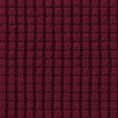 H.VERSAILTEX 2025 New 6-Piece Stretch Sectional Couch Covers Grey — Burgundy