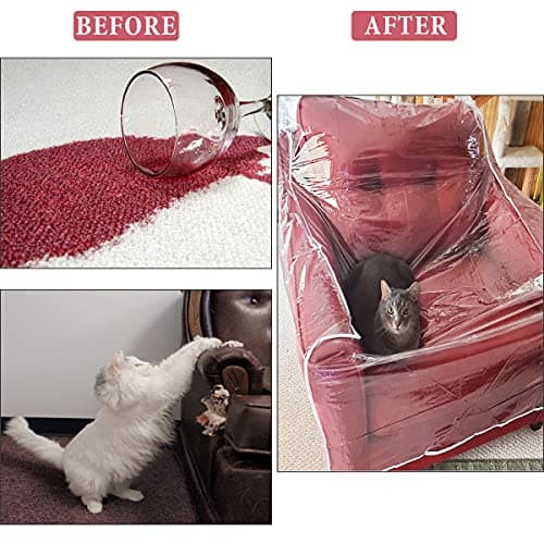 Plastic Armchair Covers (2 Pack)