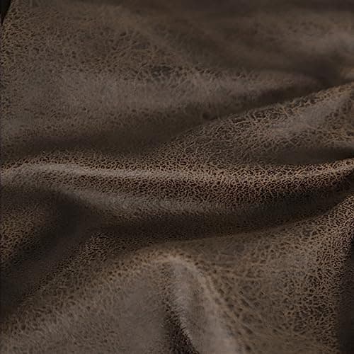 Molasofa Brown Leather Like 3 Seater Recliner Sofa Covers (8 Pieces) — 02-brown