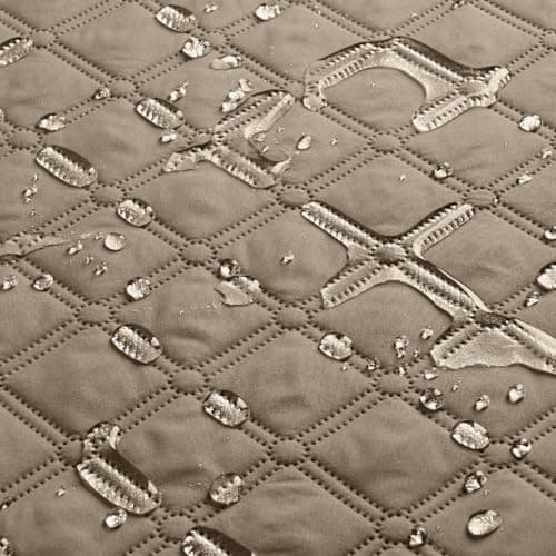TAOCOCO 100% Waterproof Recliner Cover, Pet & Kids Washable, Dark Gray — Khaki
