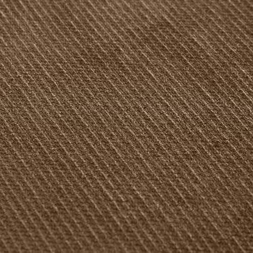Dark Gray Stretchable Velvet Sectional Couch Cover Set (2-Piece, 1 Seat) — Light Brown