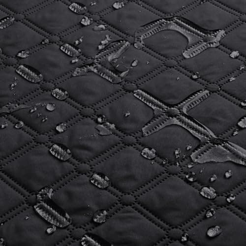 TAOCOCO 100% Waterproof Recliner Cover, Pet & Kids Washable, Dark Gray — Black