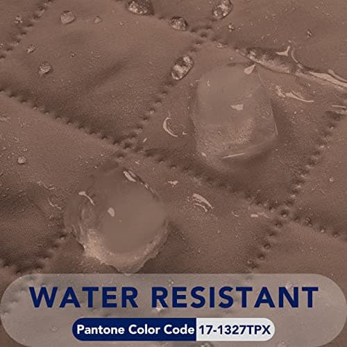 PureFit Reversible Quilted Recliner Cover, Water Resistant Brown/Beige