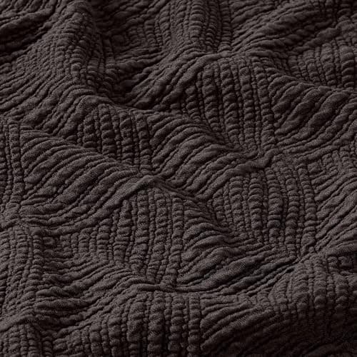 Timeless Extra Wide Gray Recliner Loveseat Cover — Dark Brown