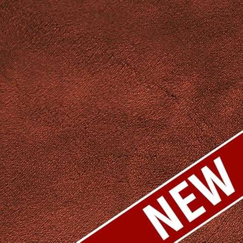 H.VERSAILTEX Velvet Recliner Chair Cover, Thick Soft and Anti-Slip (Grey) — Rust