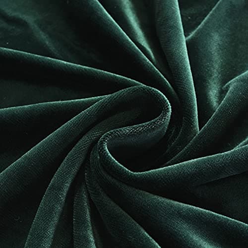 L Shape Stretch Sofa Slipcover for 3 Cushion Couch (Green, 3+3 Seat)