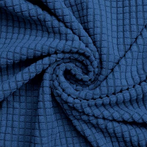 Oversized Sofa Slipcovers for 3 Cushion Couch with Elastic Bottom, Suitable for Kids and Pets (X-Large, Black) — Royal Blue