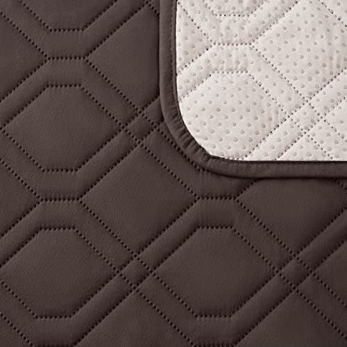 Waterproof Loveseat Recliner Cover with Console for Pets - Chocolate — Chocolate
