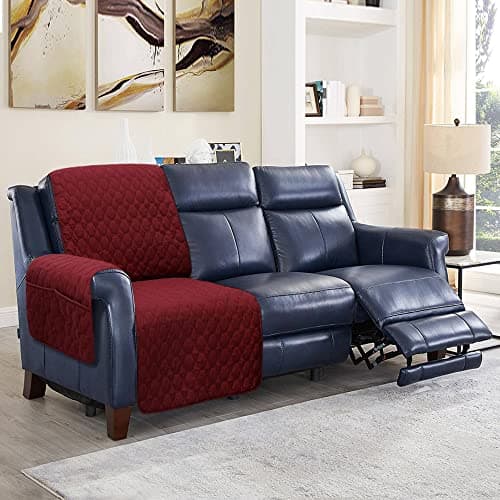 RBSC Burgundy 32" Right Recliner Sofa Waterproof Covers