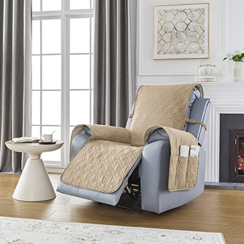 Waterproof Small Recliner Chair Covers for Pets, Baby, Dogs, Cats, and Kids