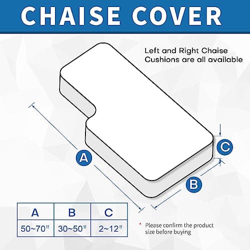 Light Gray L-Shaped Chaise Lounge Couch Cover Universal Fit Elastic Bottom Protection