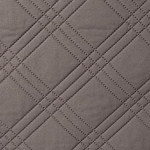 TAOCOCO 100% Waterproof Reversible Sofa Cover for Loveseat and U-Shaped Couches Light Gray — Light Brown