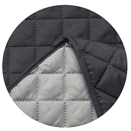 Water Resistant Dog Couch Cover 68" x 3 Cushions Gray/Light Gray — Dark Grey/Light Grey