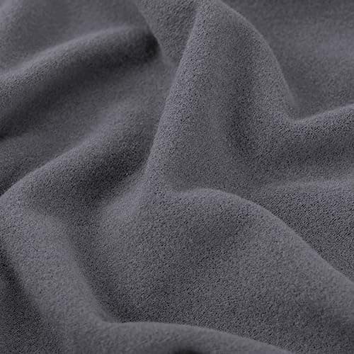 KEKUOU 4-Piece Stretch Sofa Covers for 3 Cushion Couch, Pet-Friendly and Washable (Sofa, Black) — Charcoal