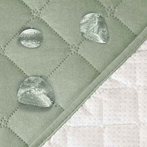 Burgundy 100% Waterproof Couch Cover for 3 Cushion Sofa (Sofa 70") Pet Friendly — Sage