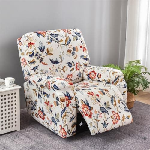 Lazy Boy Recliner Cover with Pockets & Elastic Bottom Protection — Color B36