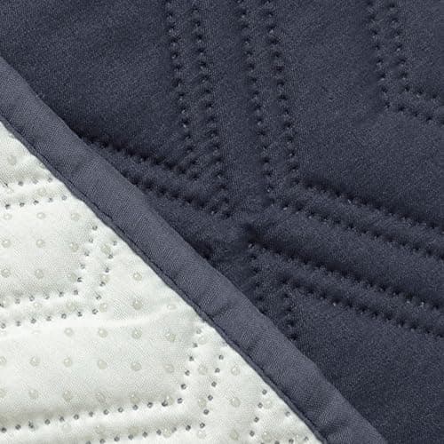 Genina 100% Waterproof Recliner Chair Cover, Anti-Slip Furniture Protector for Pets Dogs (Coffee) — Navy Blue