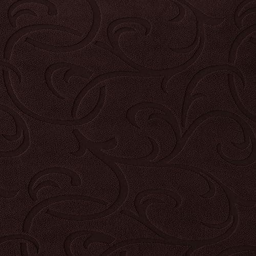 Soft Jacquard Stretch Recliner Sofa Slipcover 3-Cushion Sectional — Chocolates