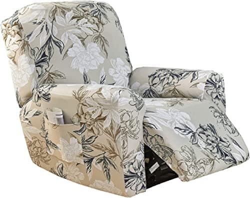 Eco-Ancheng Lazyboy Recliner Slipcover Set with Storage Pockets — 64