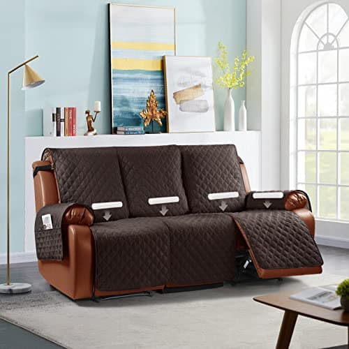8 PC Ruaozz Foam Sticks for Love Seat Recliners & 3 Seater Couch Covers