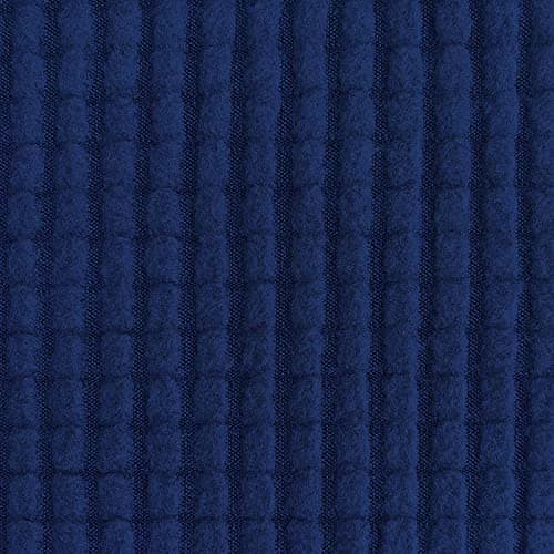 Stretch Sofa Cover for 3 Cushion Couch, Furniture Protector for Dogs - Black — Navy