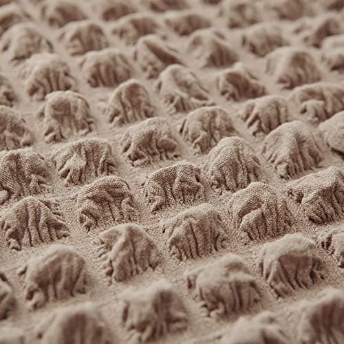 Country Style Dark Grey Sofa Slipcover for 3 Cushion Couch Durable Washable Fit Universal — Khaki