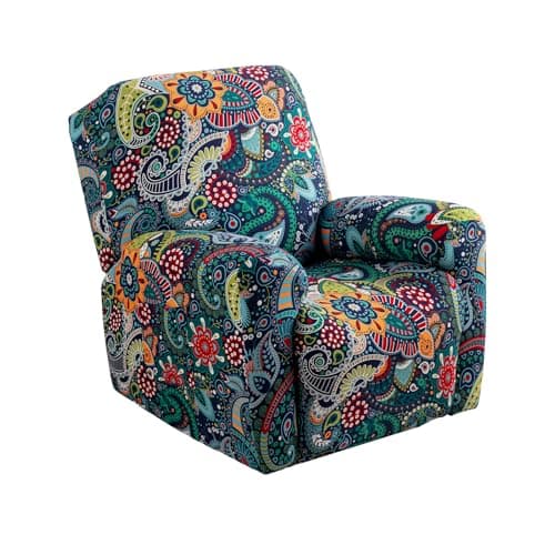 Lazy Boy Recliner Cover with Pockets & Elastic Bottom Protection — Color A57