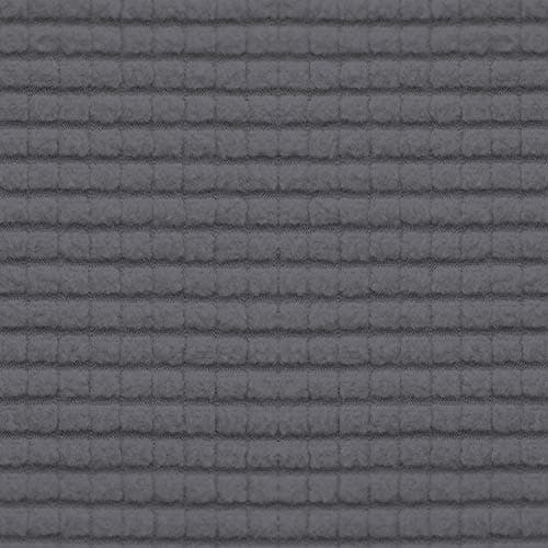 Dark Gray Recliner Stretch Sofa Slipcover 4-Pieces Elastic Bottom Furniture Protector — Grey