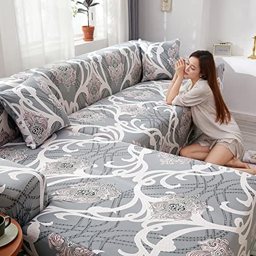 IMYOGI High Stretch Sofa Covers for 3 Seater Sectional Couch - Living Room Protector — Az