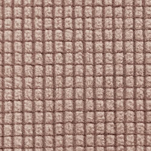 CHUN YI 3 Seater Couch Slipcover, Large Grey Checks — Camel