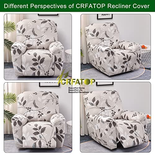 Lazy Boy Recliner Cover with Pockets & Elastic Bottom Protection