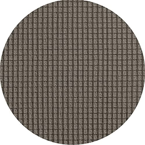 SubrTEX 5 Piece Stretch Loveseat Slipcover, Gray — Taupe