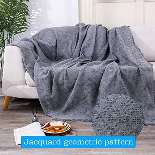 LuxeSectional Couch Covers for 3 Seater (Grey, XL)