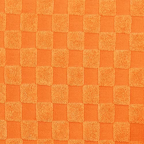 YEMYHOM High Stretch Jacquard Couch Cover, Pet-Proof Light Gray Slipcover for 3-Cushion Sofa — Orange