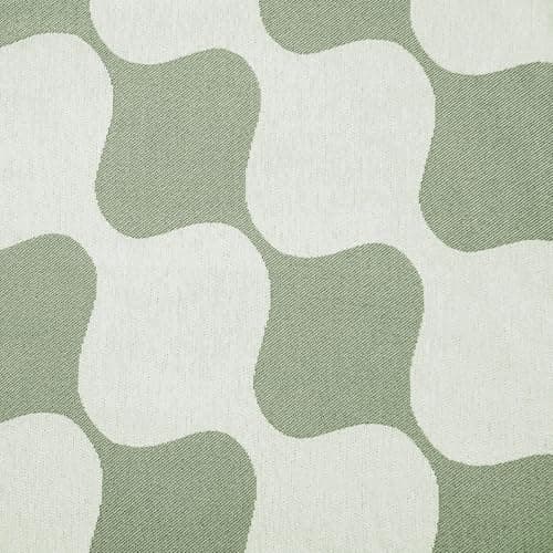 MEETSKY Beige Couch Cover for 3-Cushion Sofa PetProtective — Sage Checkerboard