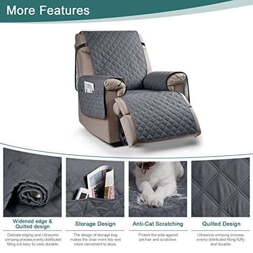 Ruaozz Waterproof Recliner Covers