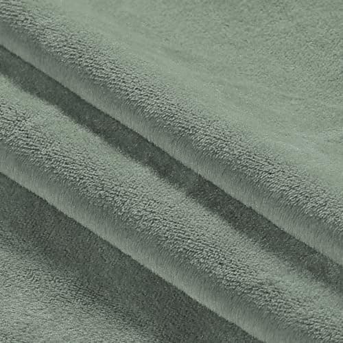 Ivory Turquoise Loveseat Covers for Velvet Couch with Elastic Bottom — Sea Grass