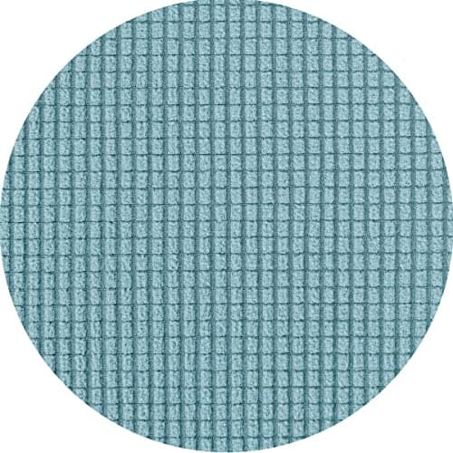 SubrTEX 5 Piece Stretch Loveseat Slipcover, Gray — Steel Blue