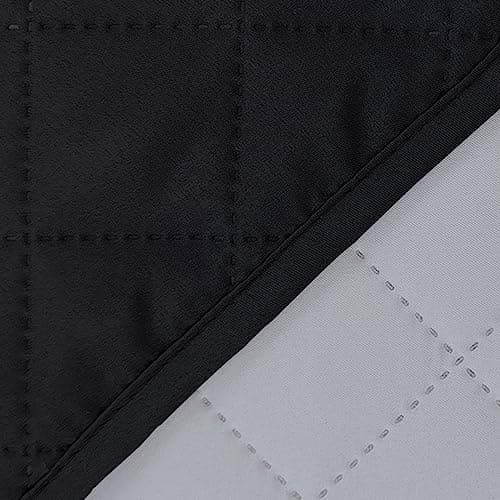 Reversible Chocolate/Beige Loveseat Sofa Cover Protector — Black/Grey